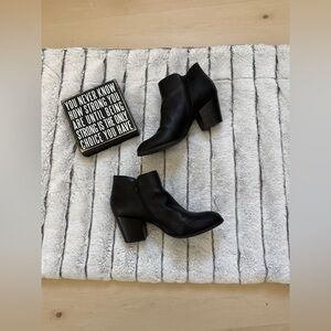 Style & Co. Black Ankle Booties